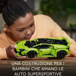 Lego Technic 42161 Lamborghini Huracan Tecnica, Modellino Di Auto Da Costruire, Macchina Giocattolo Per Bambini