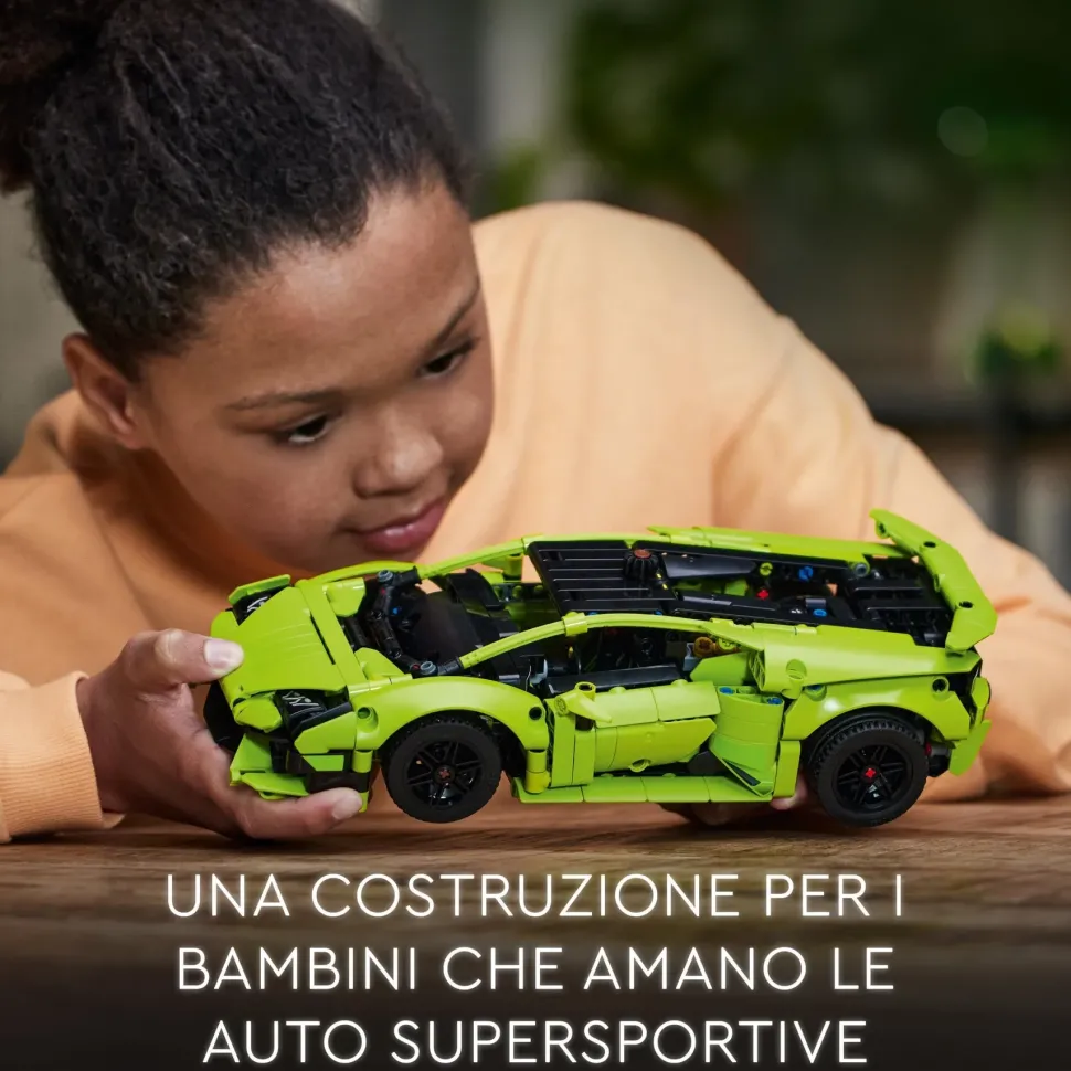 Lego Technic 42161 Lamborghini Huracan Tecnica, Modellino Di Auto Da Costruire, Macchina Giocattolo Per Bambini