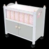 Lettino Con Ruote In Legno