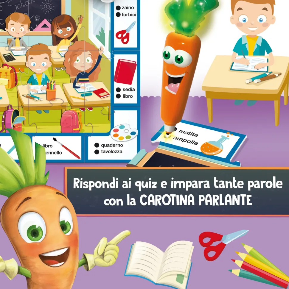 Lisciani Carotina Va A Scuola