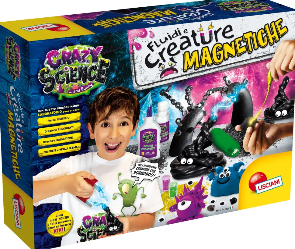 Lisciani Crazy Science Laboratorio Dei Fluidi E Delle Creature Magnetiche