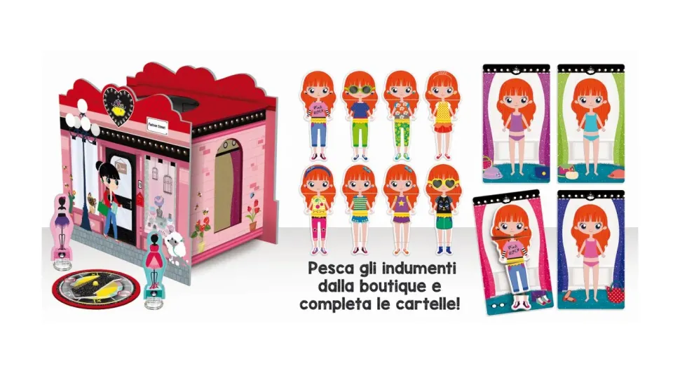 Lisciani Life Skills Tombola Vesti E Svesti Allegra Boutique