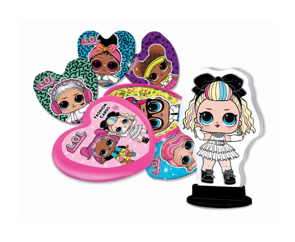 Lisciani Lol Surprise Fashion Cards Nuova Collezione
