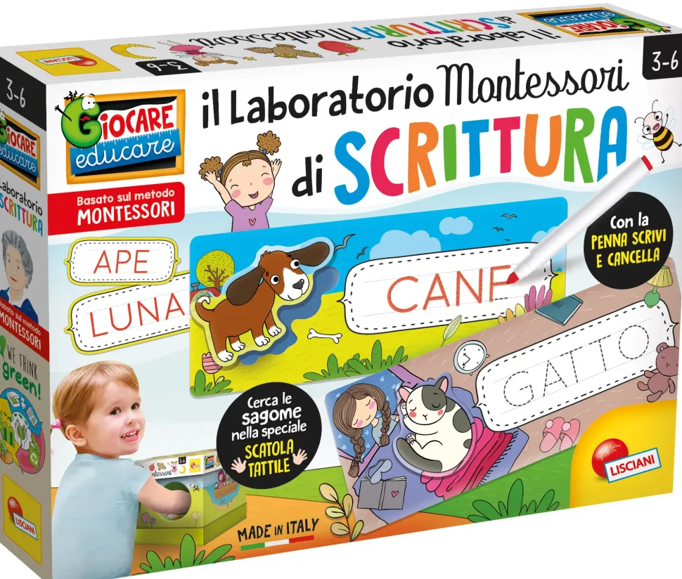 Lisciani Montessori Maxi Laboratorio Di Scrittura