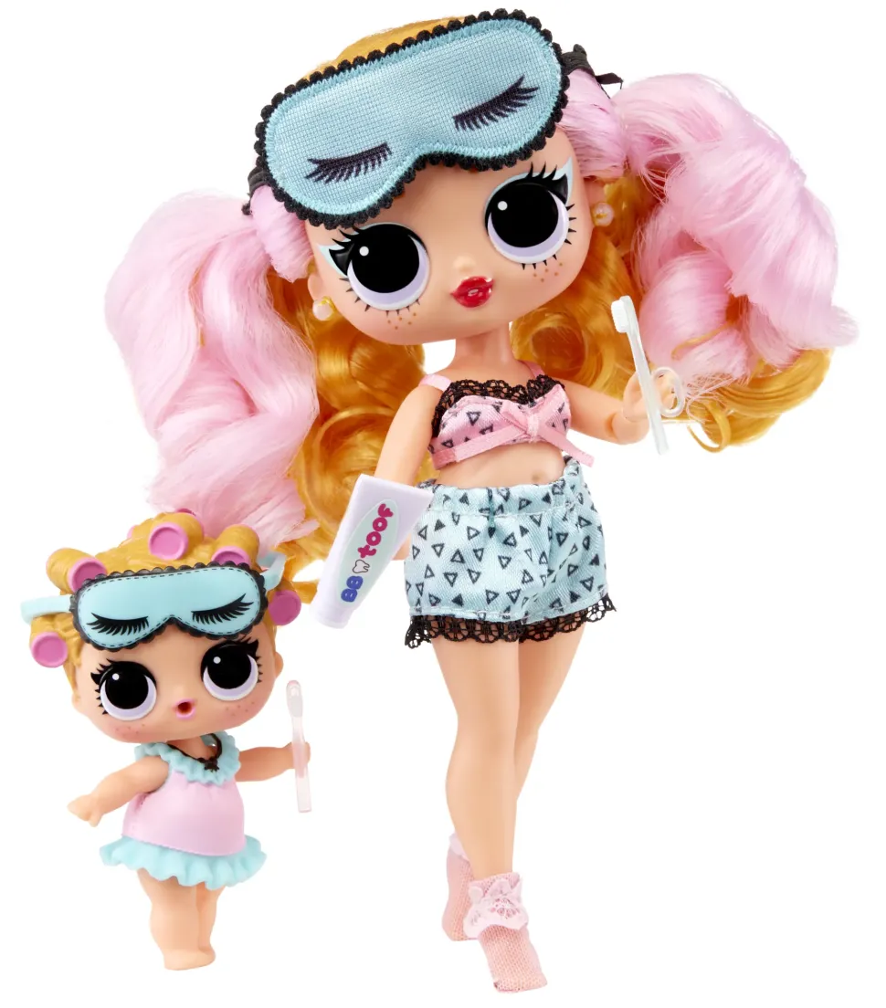 Lol Surprise Tween Babysitter Sleepover Party Ivy Winks E Babydoll Scopri 20 Sorprese Include 2 Bambole Con Funzione Di Cambio Colore