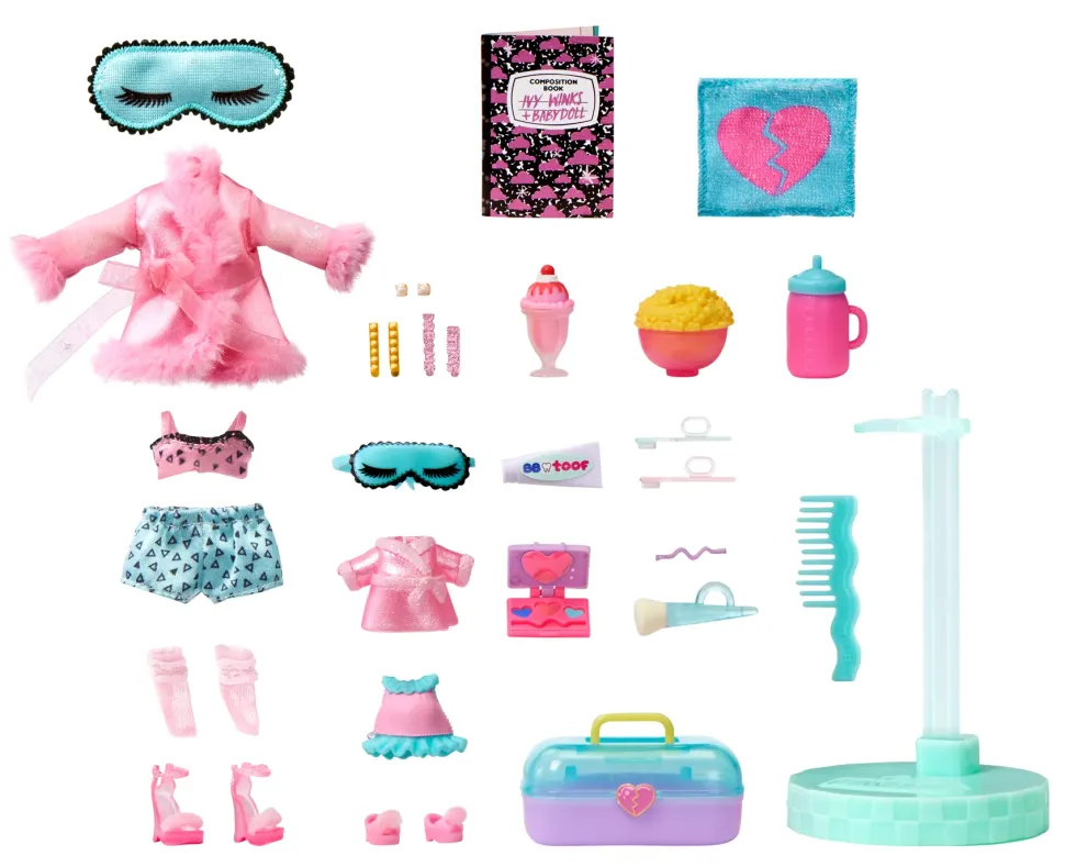 Lol Surprise Tween Babysitter Sleepover Party Ivy Winks E Babydoll Scopri 20 Sorprese Include 2 Bambole Con Funzione Di Cambio Colore