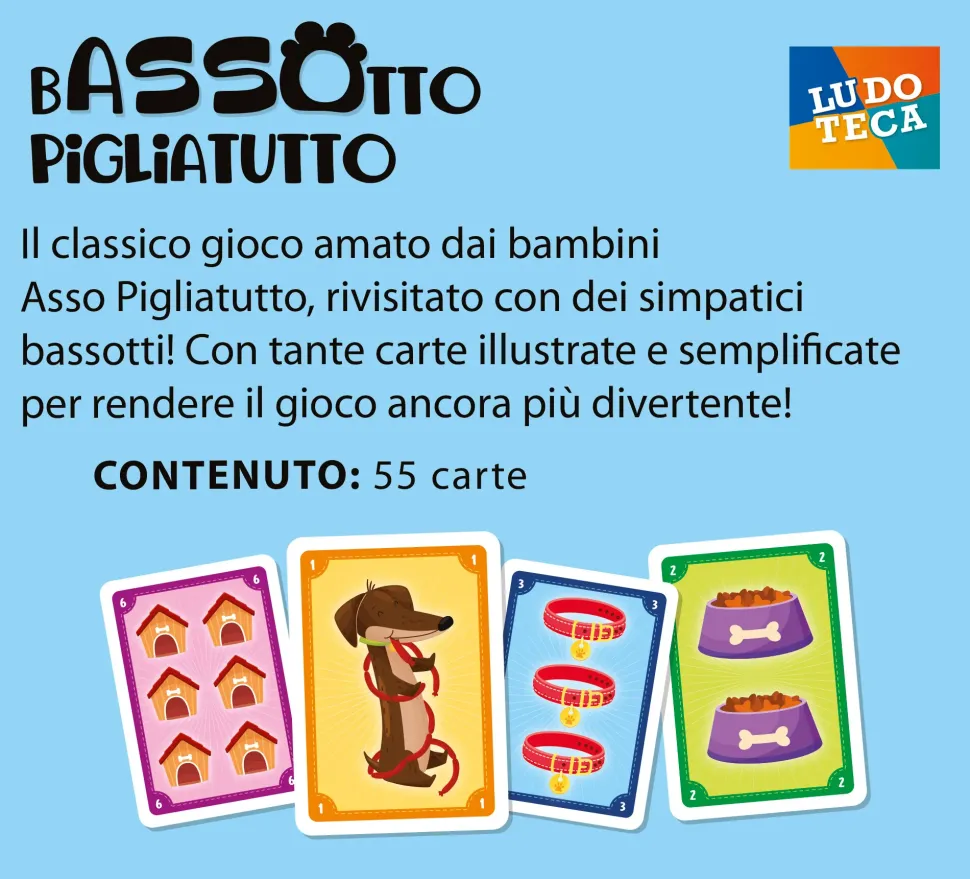 Ludoteca Le Carte Dei Bambini Bassotto Pigliatutto