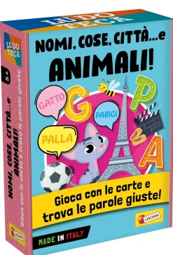Ludoteca Le Carte Dei Bambini Nomi, Cose, Citta' E Animali!