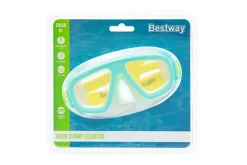 Maschera Caymen, 3-6 Anni, 3 Colori Assortiti, Lenti In Policarbonato E Con Protezione Uv