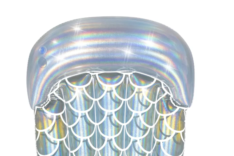 Materassino Fashion Coda A Sirena Iridescente Cm. 193 101