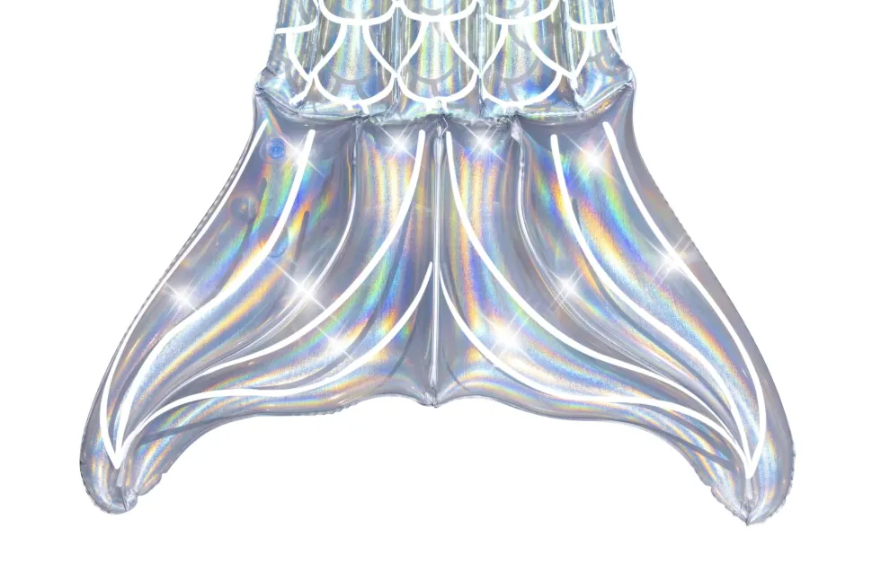 Materassino Fashion Coda A Sirena Iridescente Cm. 193 101