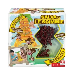 Mattel Games Salva Le Scimmie, Gioco In Scatola Per 2-4 Giocatori