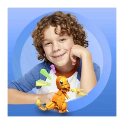 Mega Construx Pokemon Charmander Personaggio Da Costruzione, Giocattolo Per Bambini 7+ Anni