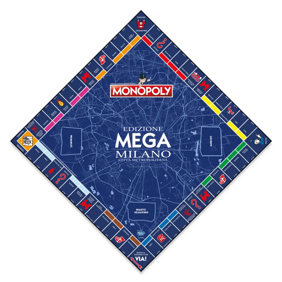Mega Monopoly Edizione Citta Metropolitana Di Milano
