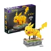 Mega Pokemon Kinetic Pikachu, Set Da Costruzione Da 1095 Pezzi, Personaggio Meccanizzato Con Percorso Roccioso Animato, Da Collezione, 12+ Anni, Hgc23