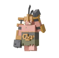 Minecraft Personaggio Guardiano Del Portale, Con Mossa Di Attacco E Accessorio, Action Figure Da Collezione Minecraft Legends Alta Piu Di 8 Cm, Giocattolo Per Bambini, 6+ Anni, Gyr77