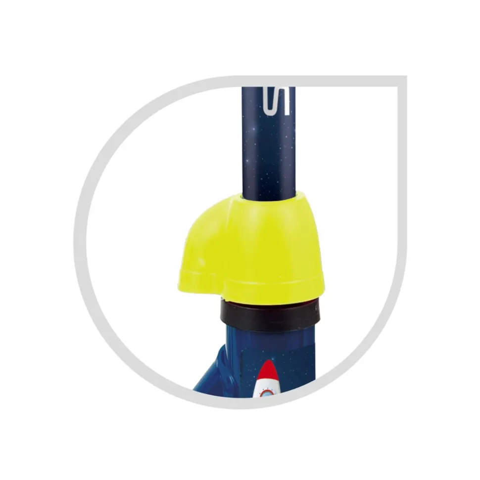 Monopattino 3 Ruote Per Bambini Da 2 A 4 Anni Con Struttura In Metallo E Pedana Antiscivolo | 20 Kg Di Capacita Massima Disponibile In Blu E Rosa