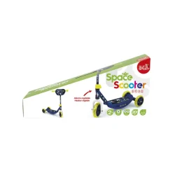 Monopattino 3 Ruote Per Bambini Da 2 A 4 Anni Con Struttura In Metallo E Pedana Antiscivolo | 20 Kg Di Capacita Massima Disponibile In Blu E Rosa