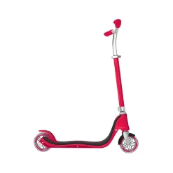 Monopattino Globber Flow 125 Regolabile Rosso Adatto Per Bambini 5 7 Anni