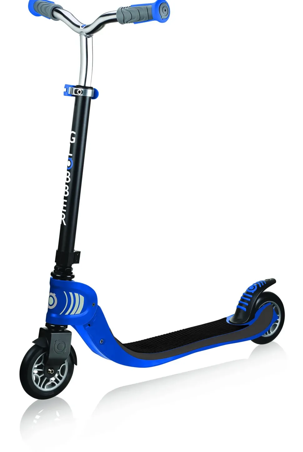Monopattino Globber Primo Foldable Lights & Flow 125 3 Ruote Navy Blue- Per Bambini 3-7 Anni