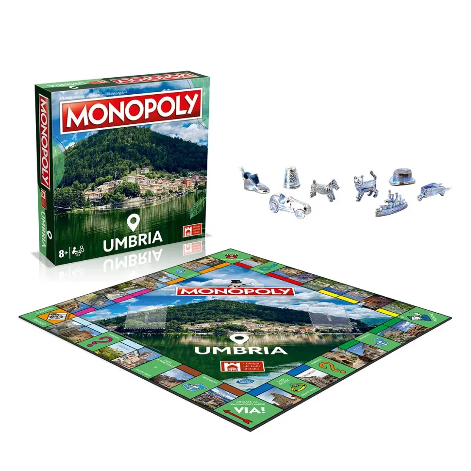 Monopoly Edizione I Borghi Piu Belli D'Itallia Umbria