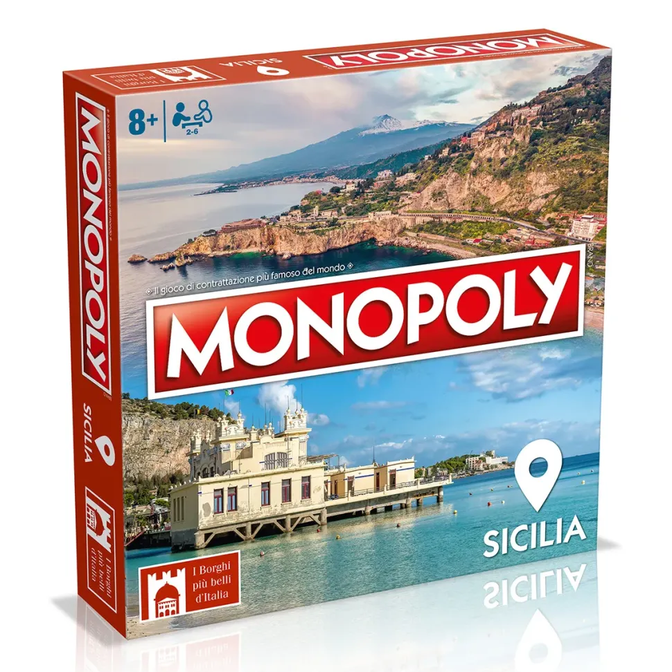 Monopoly Eidizione I Borghi Piu Belli D'Itallia Sicilia