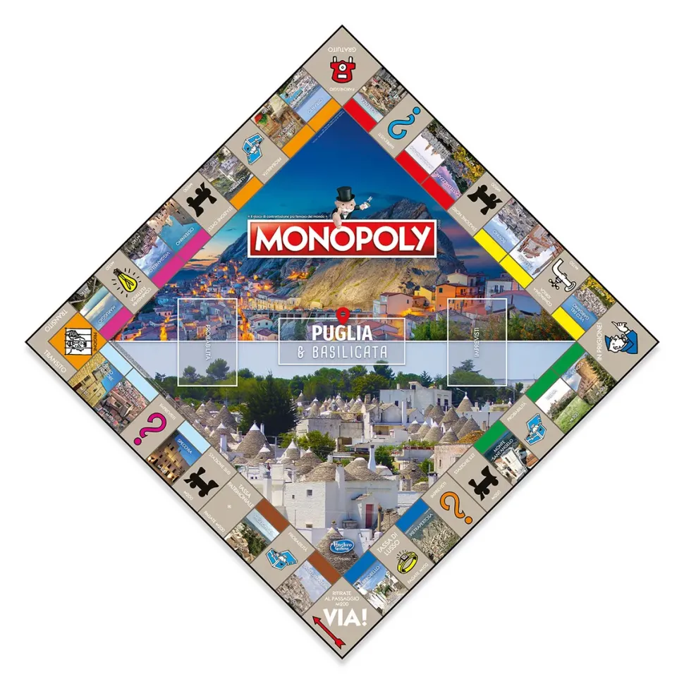Monopoly I Borghi Piu Belli D'Italia Edizione Puglia & Basilicata