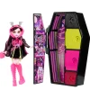 Monster High Segreti Da Brivido Neon Frights Draculaura, Playset Con Bambola, Abiti E Armadietto Per I Look