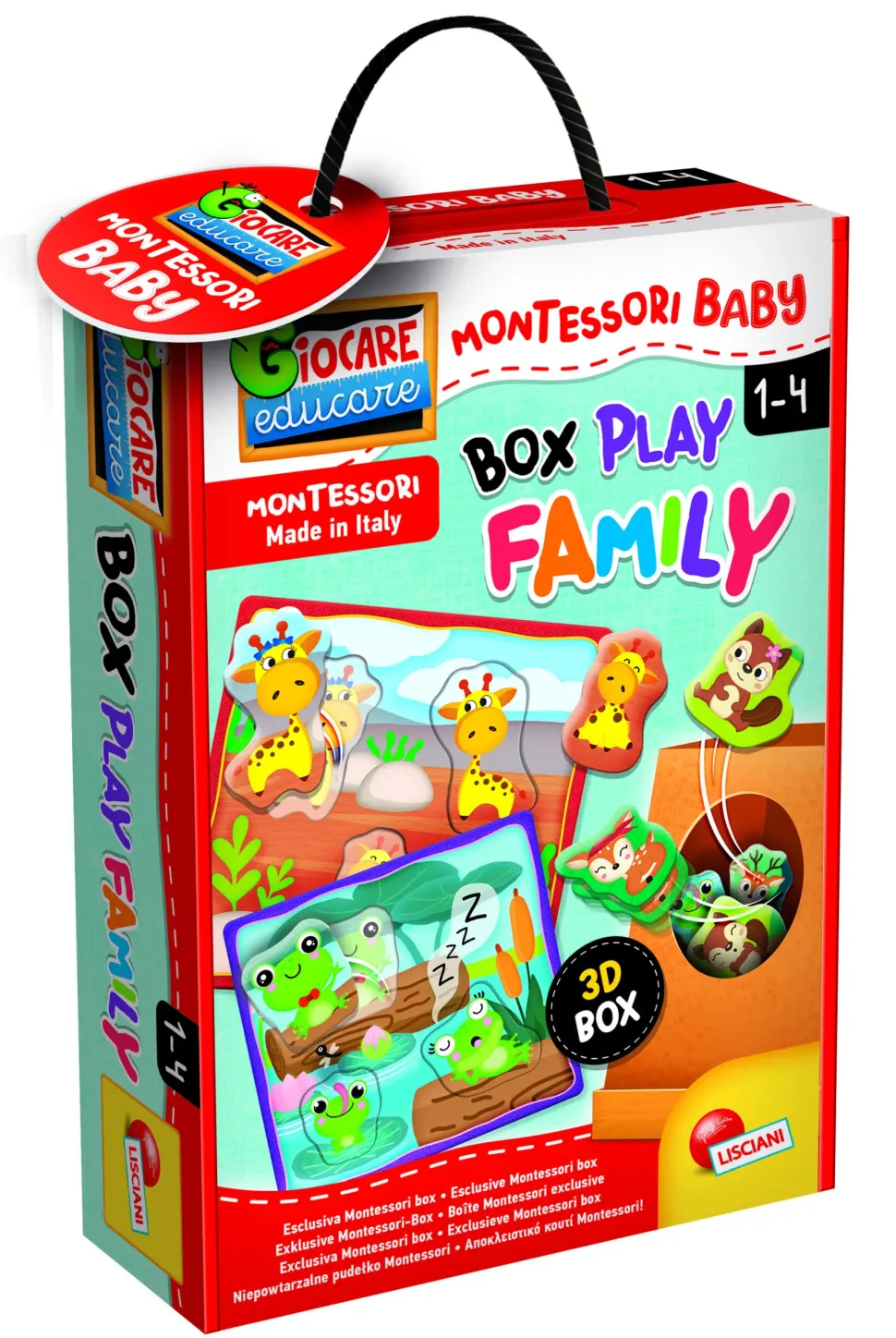 Montessori Baby Box Allegri Cuccioli