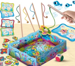 Montessori Baby Legno Magnetic Fish Fun