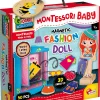 Montessori Baby Legno Magnetic Fashion Doll