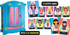 Montessori Baby Legno Magnetic Fashion Doll