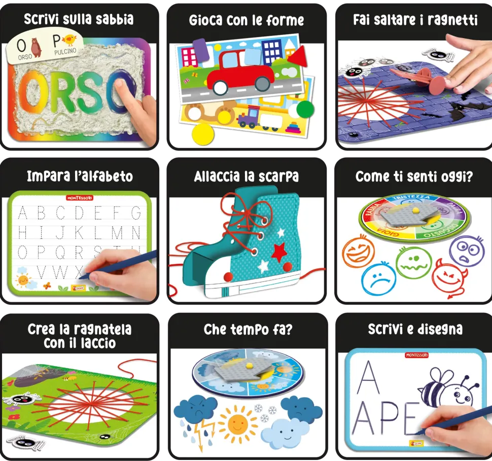 Montessori Il Mio Banchetto Dei Giochi Educativi