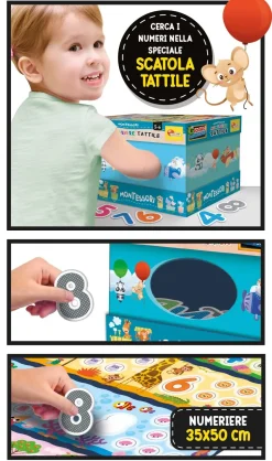 Montessori Numeriere Tattile