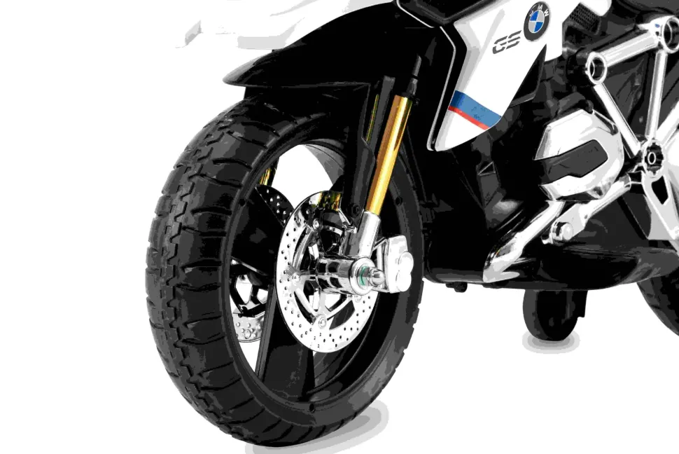 Moto Bmw Elettrica A 5Km/H Per Bambini Dai 3 Ai 6 Anni Con Radio, Mp3 E Valigie Laterali