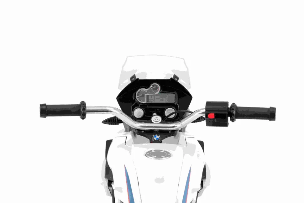 Moto Bmw Elettrica A 5Km/H Per Bambini Dai 3 Ai 6 Anni Con Radio, Mp3 E Valigie Laterali