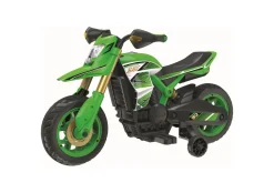Moto Cross 6V Per Bimbi: Fari, Suoni Realistici, Poggiapiedi, Stabilizzatore E Caricabatteria Inclusi Adatta A Bambini Dai 3 Ai 5 Anni