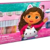 Multiprint Set 4 Timbri Per Bambini E 60 Pennarelli Colorati
