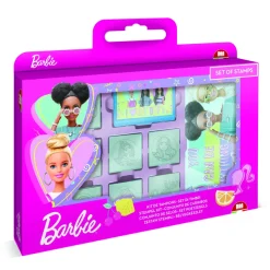 Multiprint Valigetta 7 Timbri Barbie Per Bambini Made In Italy