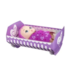 My Garden Baby, Bambola Junior Farfalla Rosa (30 Cm) Con Pannolino Riutilizzabile, Vestiti E Ali Rimovibili; Giocattolo Per Bambini 2+ Anni, Gyp10