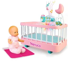 Nenuco Culla Per Una Dolce Nanna, Bambola 35 Cm, Culla Interattiva E Accessori.