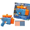 Nerf Elite 2.0, Blaster Prospect Qs-4, 8 Dardi Originali Nerf Elite, Blaster A 4 Dardi, Mirino Telescopico Fisso