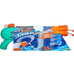 Nerf Super Soaker Hydro Frenzy, Blaster Ad Acqua 3-In-1, Con Bocchetta Regolabile E 2 Tubi Lancia-Acqua