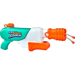 Nerf Super Soaker Hydro Frenzy, Blaster Ad Acqua 3-In-1, Con Bocchetta Regolabile E 2 Tubi Lancia-Acqua