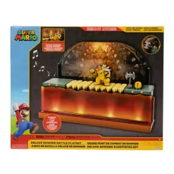 Nintendo Playset Battaglia Di Bowser Deluxe. Con Personaggio Esclusivo!