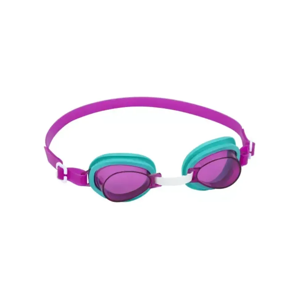Occhialini Lightning Swimmer, 3-6 Anni, 3 Colori Assortiti In Silicone , Lenti Con Protezione Uv