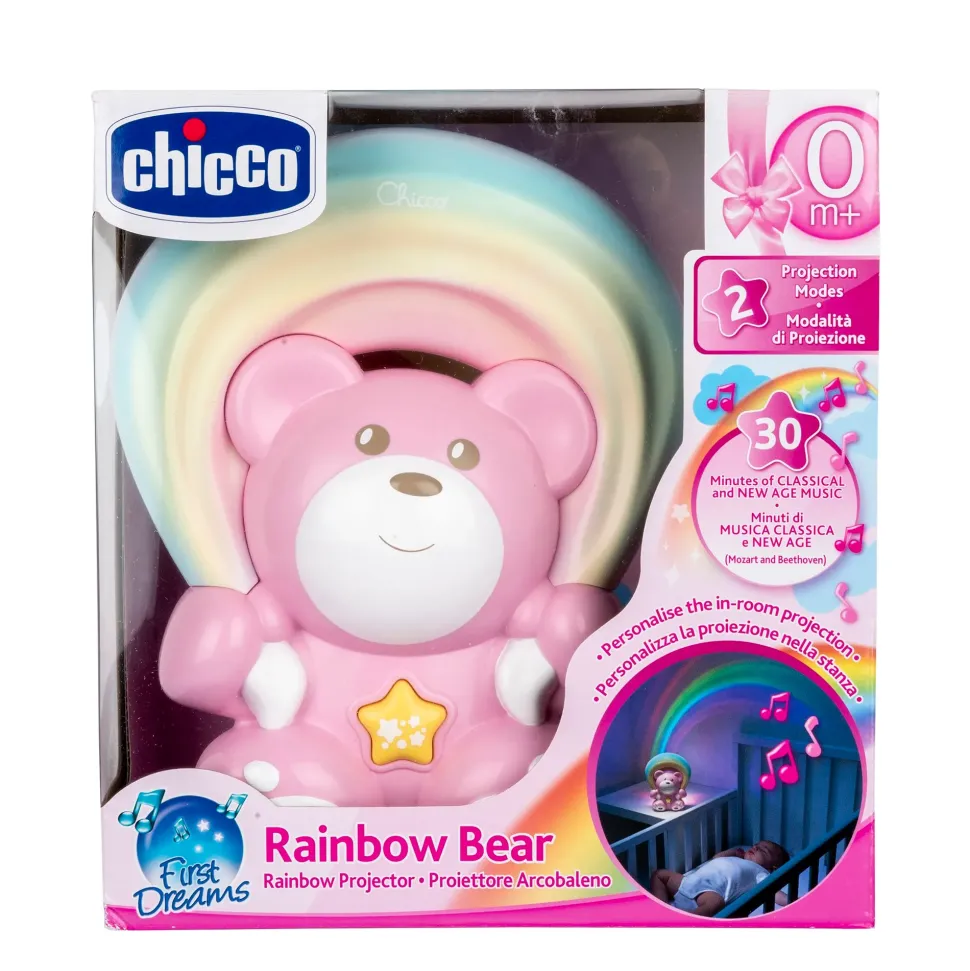 Orsetto Arcobaleno Rosa