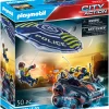 Paracadute Della Polizia E Veicolo