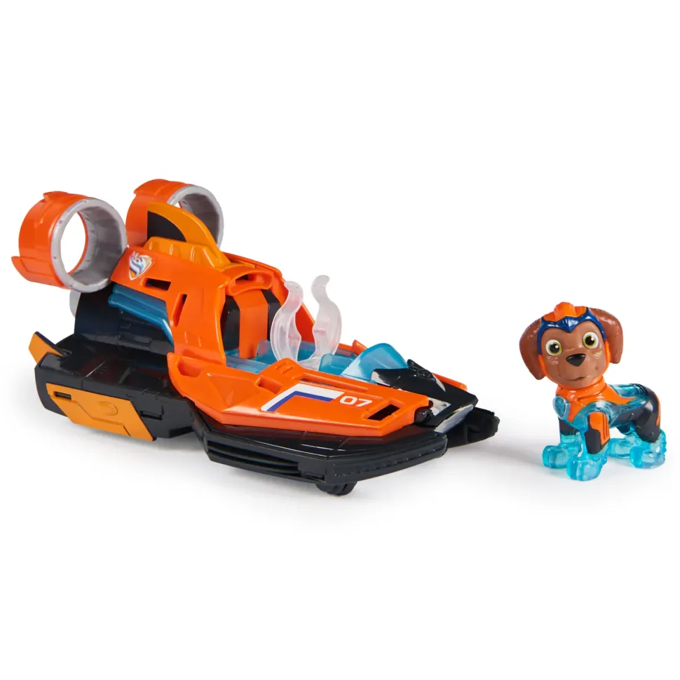 Paw Patrol, Aeroscafo Di Zuma Tematizzato Paw Patrol: Il Super Film, Con Luci E Suoni, Giochi Paw Patrol Per Bambini E Bambine, 3+ Anni