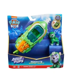 Paw Patrol Veicolo Aqua Pups Di Rocky